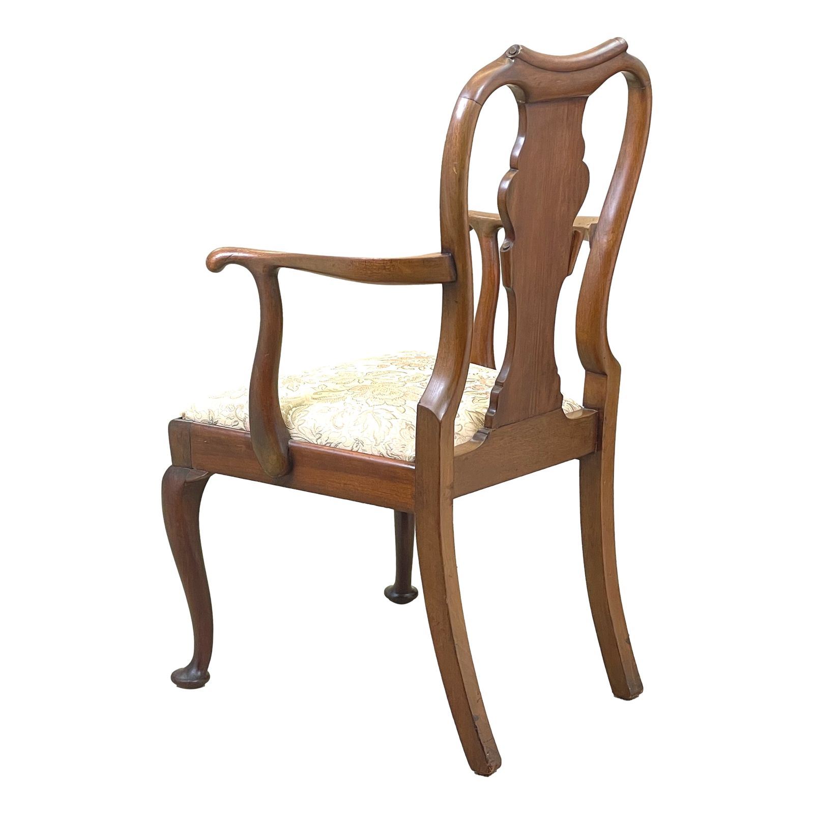 Queen Anne Style Walnut Childs Chair (England, Circa 1920) photo for sale