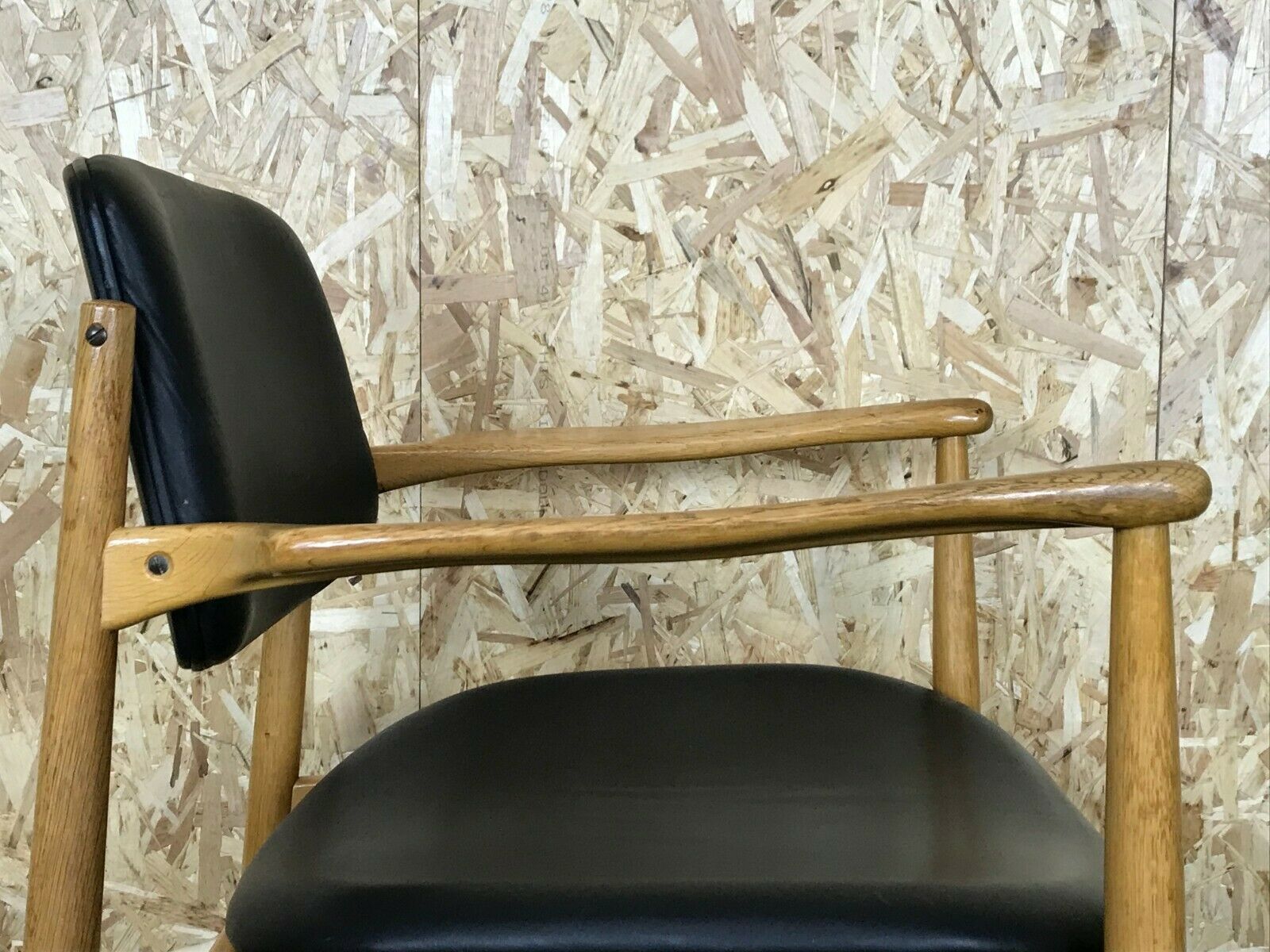 60s 70s Dining Chair Arm Chair Danish Design Oak Eiche Denmark 60s photo vintage