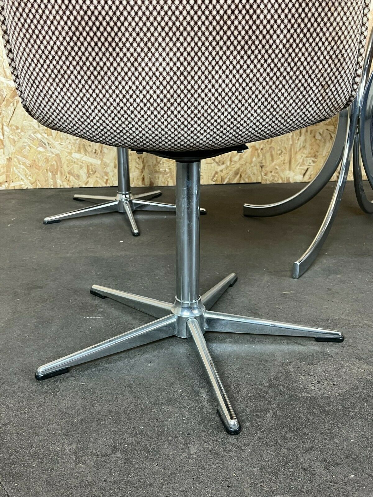 60s 70s 4x Chairs Chair & Table Dining Chairs Dining Table Design 60s photo vintage