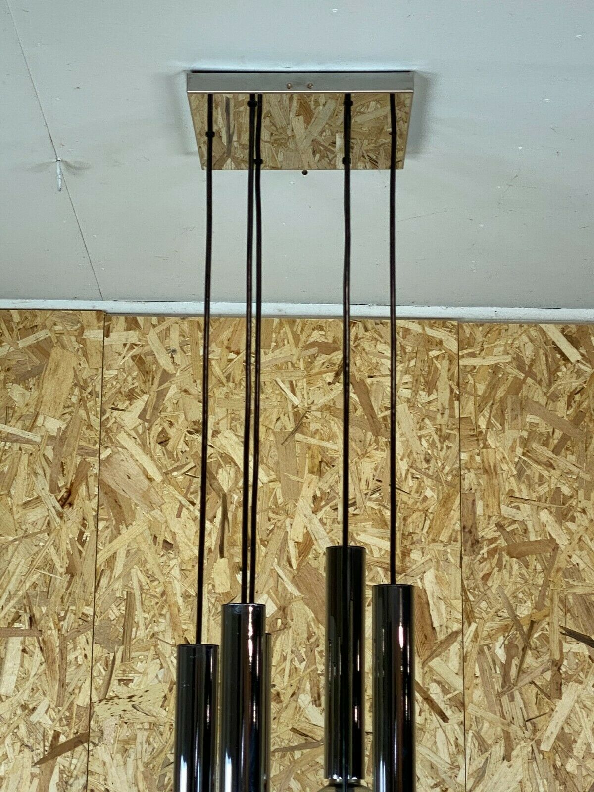1960s 1970s Cascade Lamp By Motoko Ishii For Staff Chrom 6 Flame photo for sale