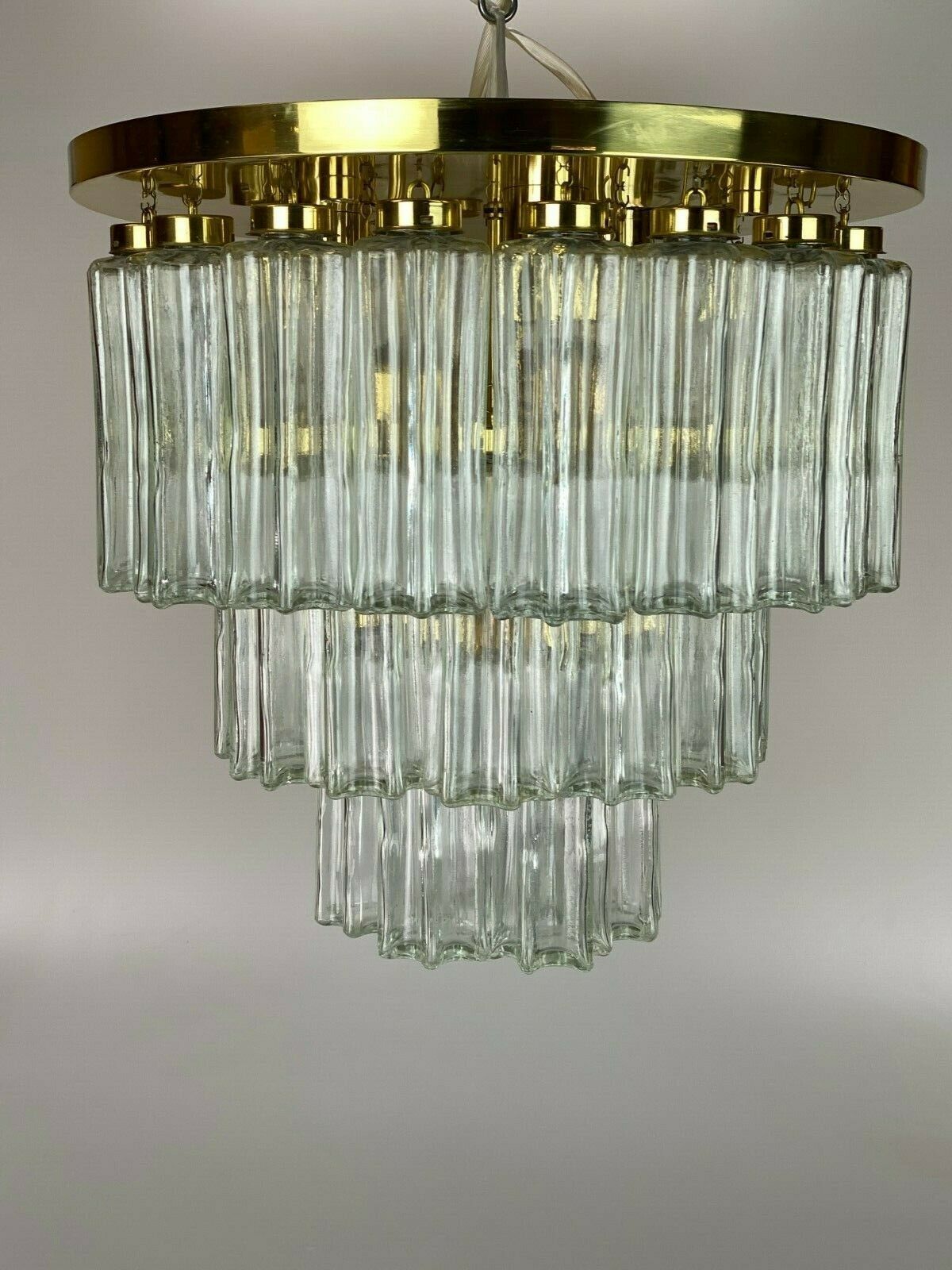 60s 70s Lamp Light Ceiling Lamp Limburg Glass Chandelier Design photo furniture