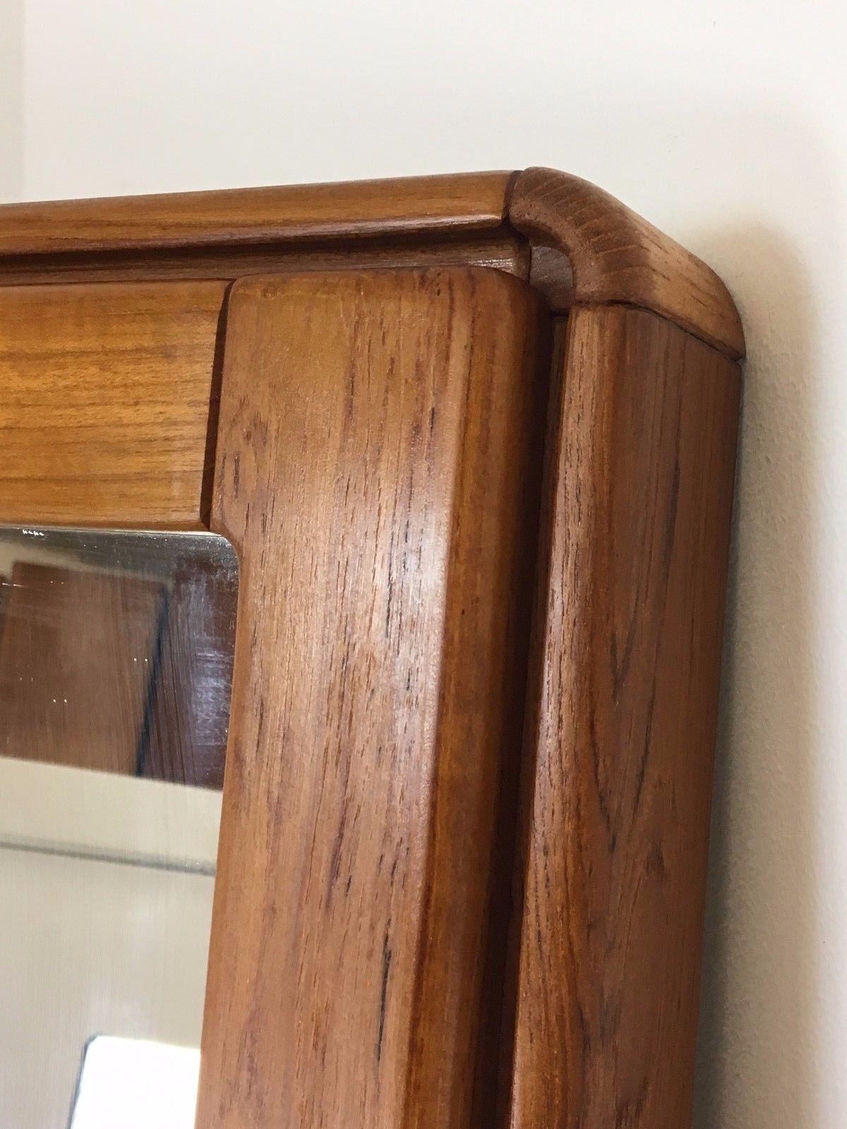 60s 70s Teak Sideboard Dresser & Mirror Danish Design Denmark 60s 70s photo for sale