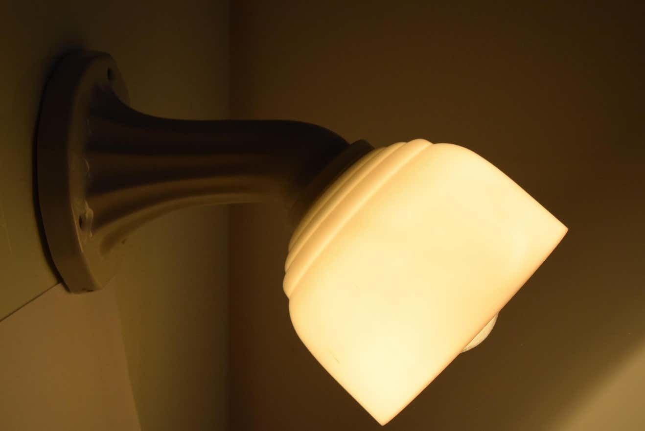 Art Deco Wall Lamp,Germany,Circa 1930's photo Lighting