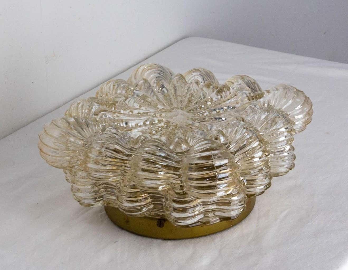 Plafonnier allemand petit modèle dans le style de Helena Tynell, vers 1960 photo for sale