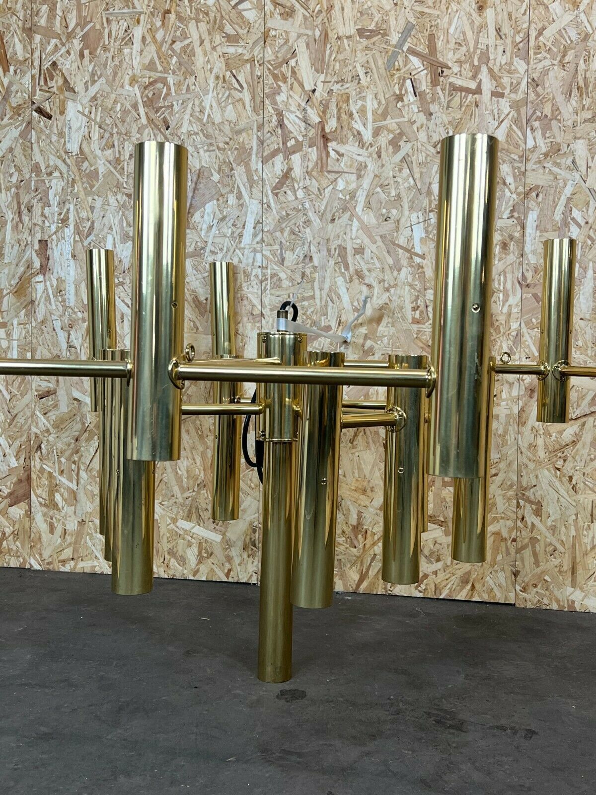 Xxl 60s 70s Chandelier Chandelier Gaetano Sciolari For Sciolari Brass Design photo buy
