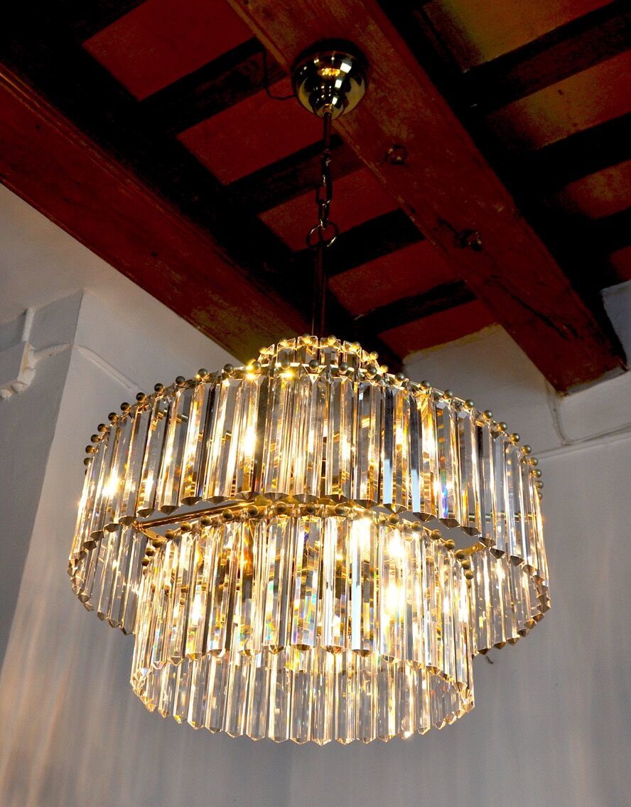 Kinkeldey Chandelier 3 Levels Germany 1970 photo 2036.0