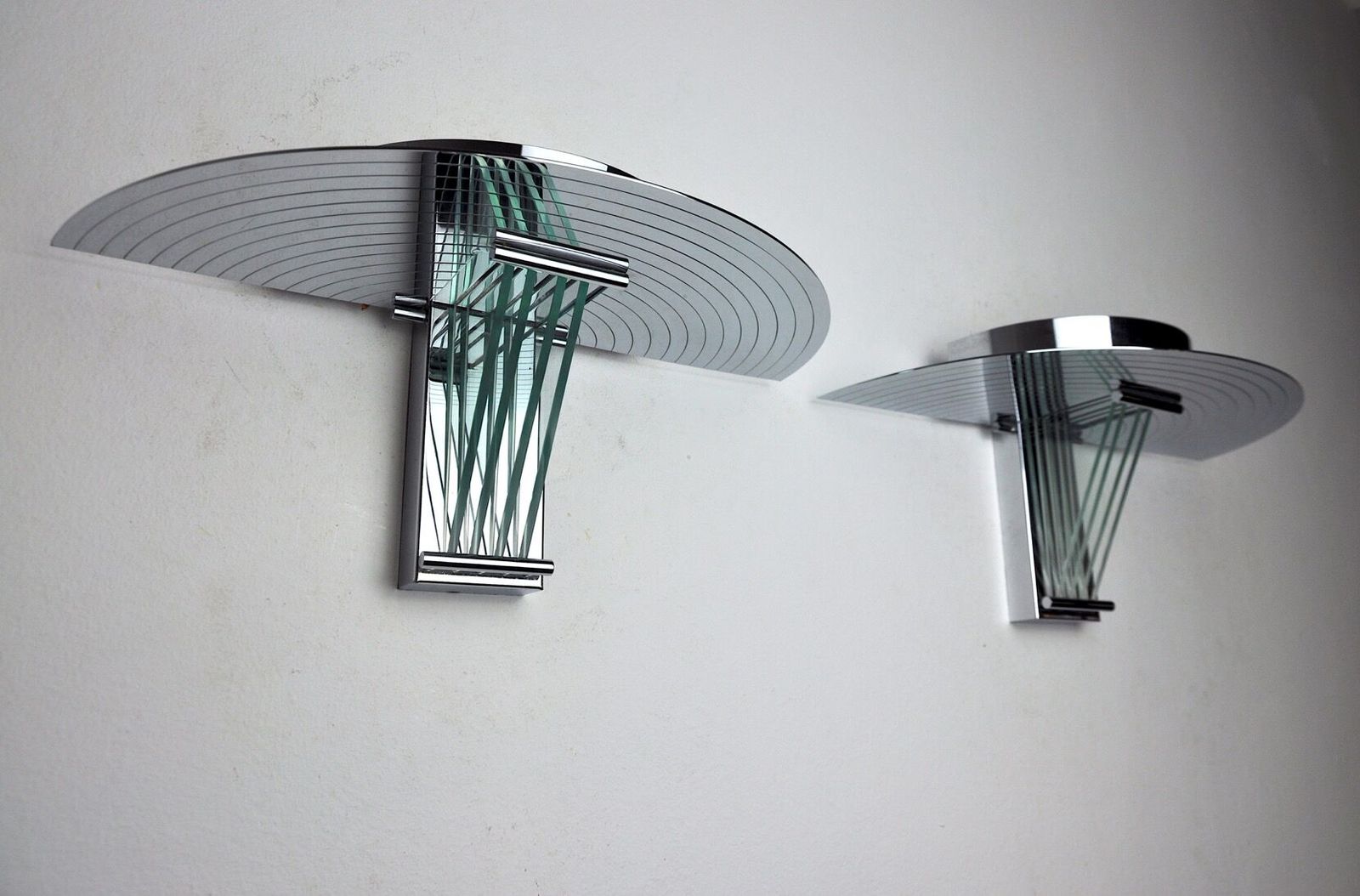 Pair Of Wall Lamps By Garcia Garay Spain 1970