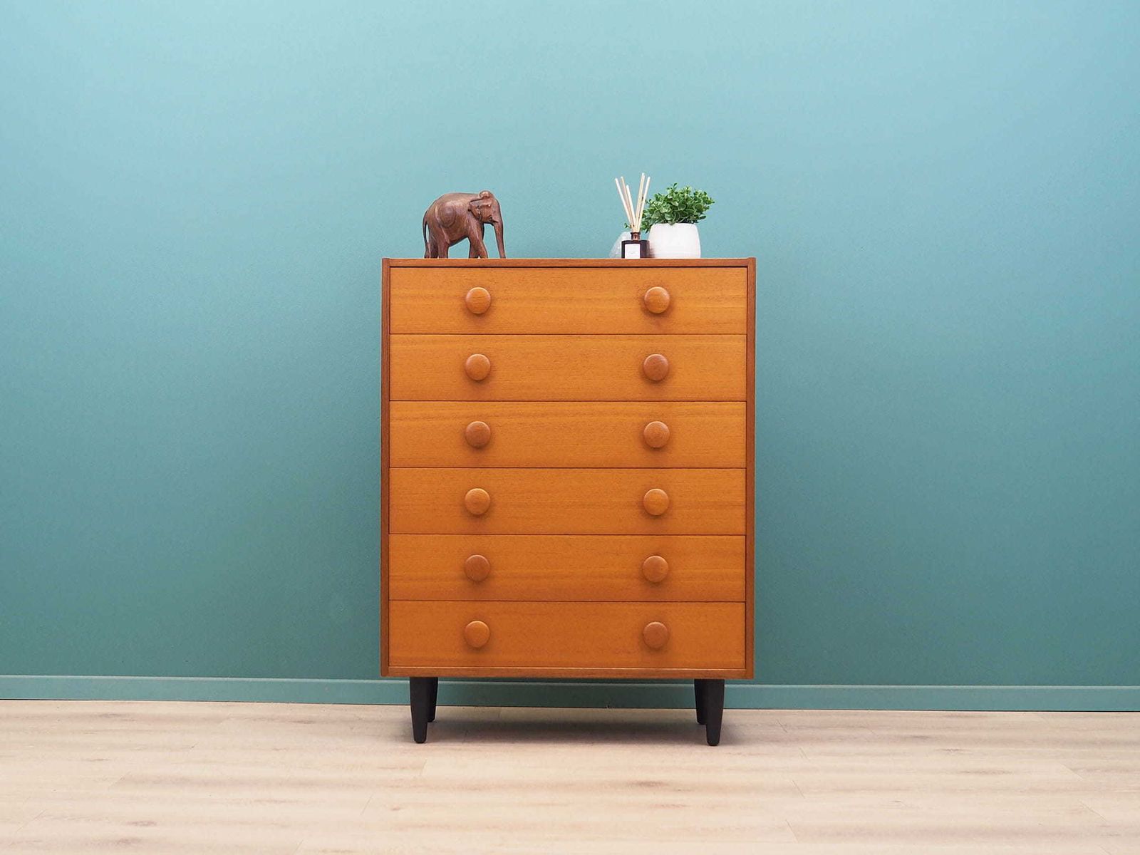 Teak Chest Of Drawers, Danish Design, 60s, Made In Denmark photo furniture