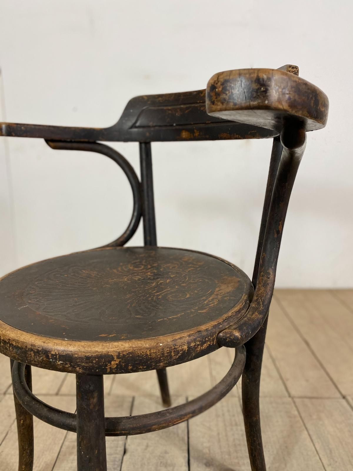 Early 1900s Antique Bentwood Fischel Armchair photo 240.0