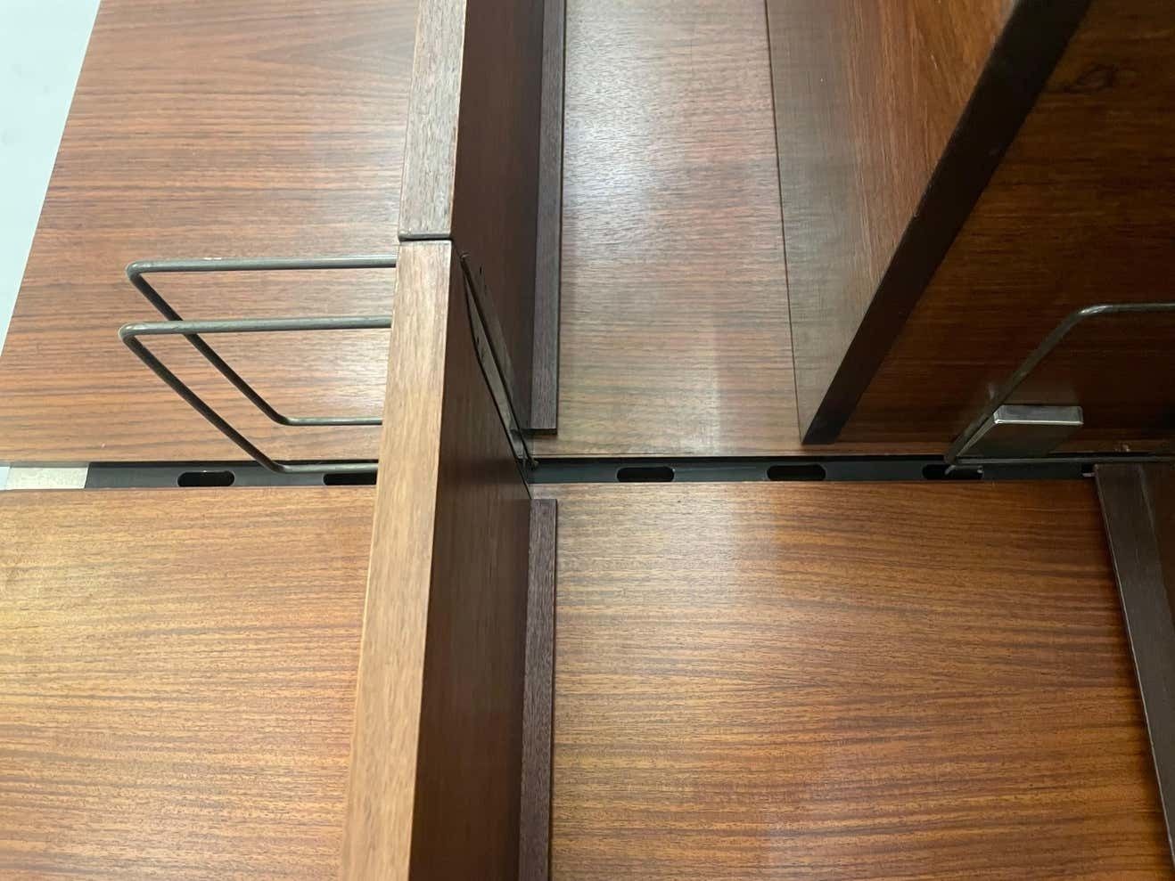 Mid Century Teak Wall Unit By Ico Parisi, Italy 1960s photo furniture