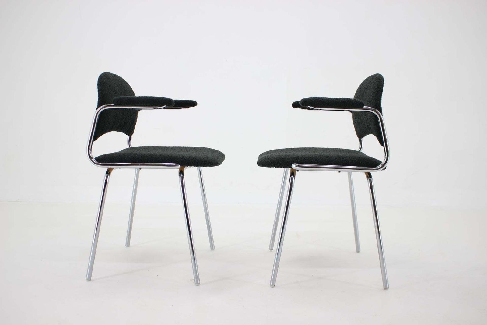 1970s Tubular Design Armchairs, Czechoslovakia photo Furniture