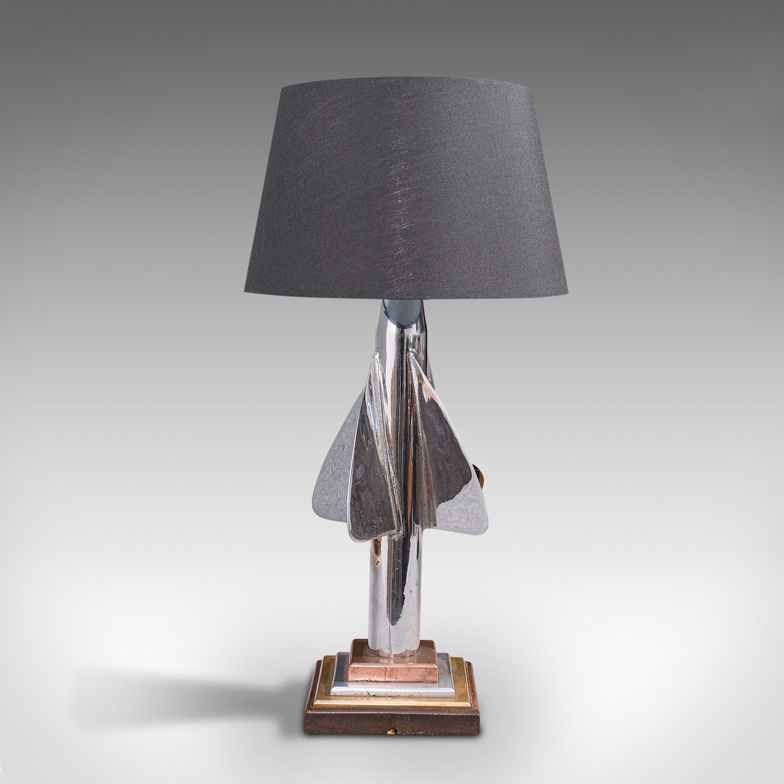 Pair Of Vintage Maritime Lamps, English, Ship's Log, Table Light, C.1930 photo 1795.0