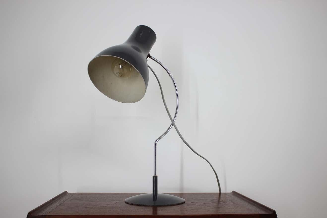 1970s Josef Hurka Design Table Lamp For Lidokov, Czechoslovakia photo furniture