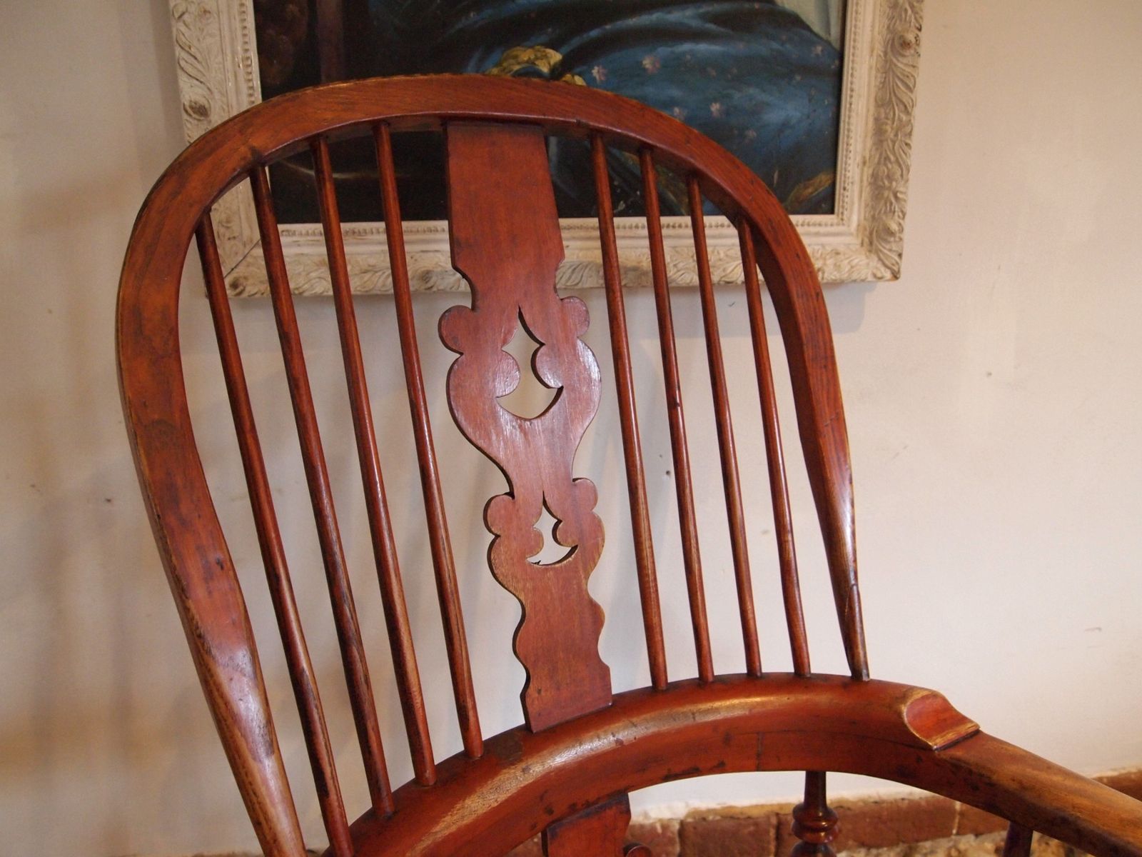 Chair Stunning Victorian Windsor Grandfather Chair C1860 photo 795.0