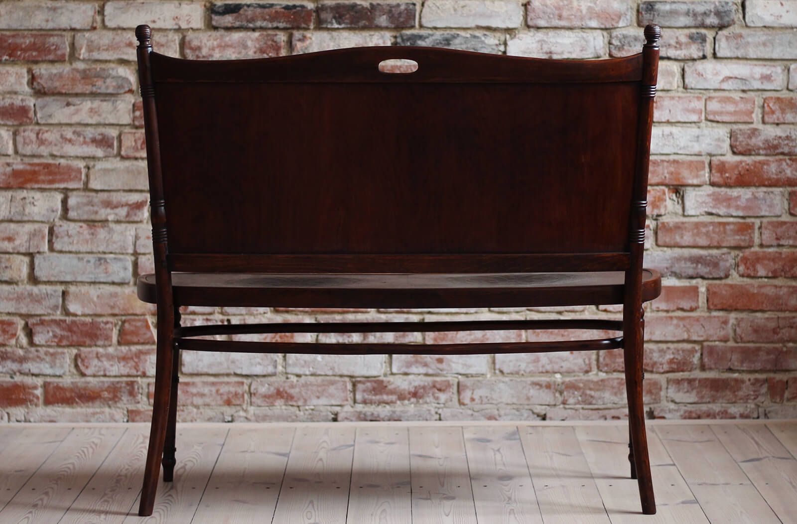 Antique Bentwood Bench Attributed To Jacob And Josef Kohn, Early 20th Century photo 3300.0
