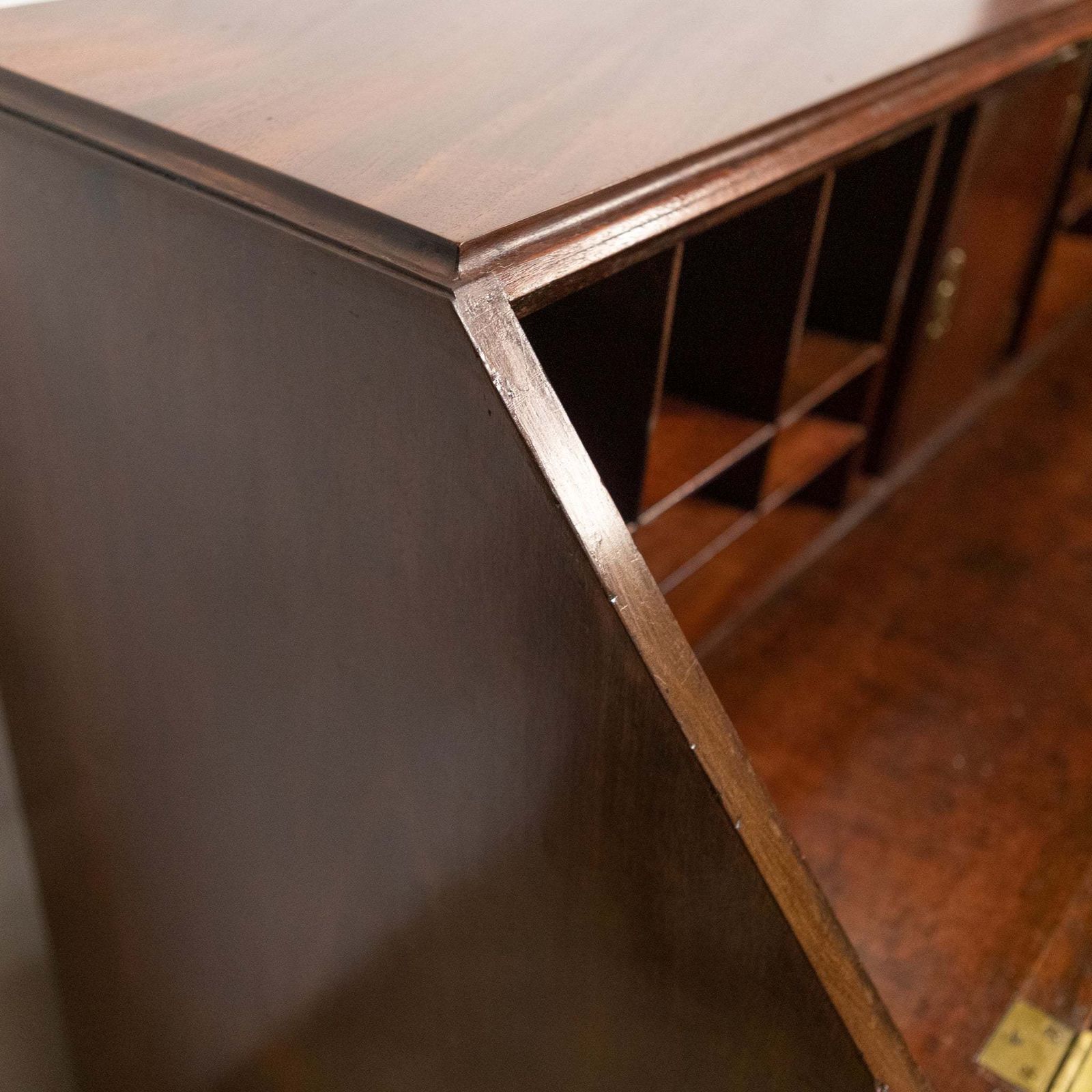 photo for sale Antique Georgian Regency Mahogany Bureau | Writing Desk