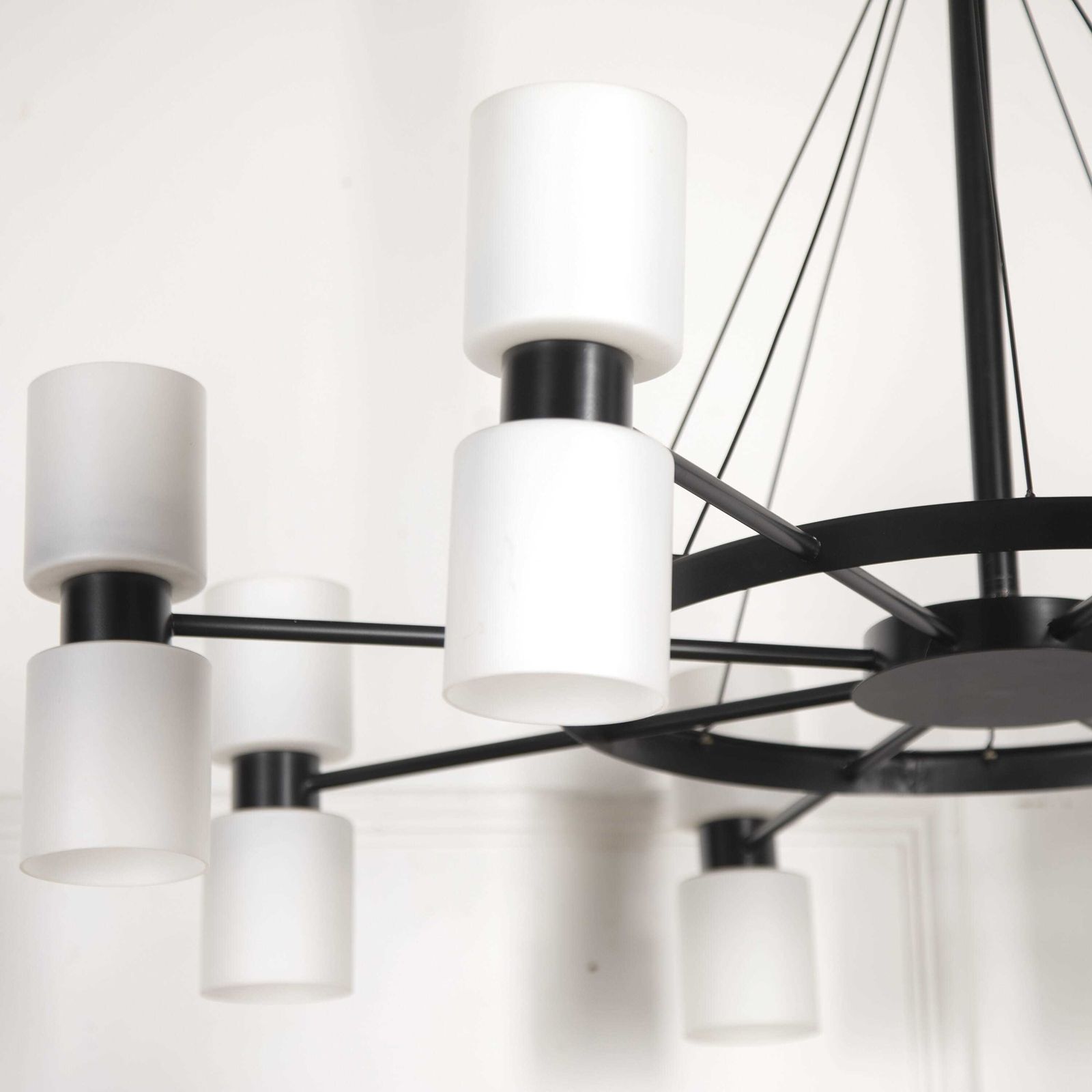 Pair Of Chandeliers By Raak, Mid 20th Century photo for sale