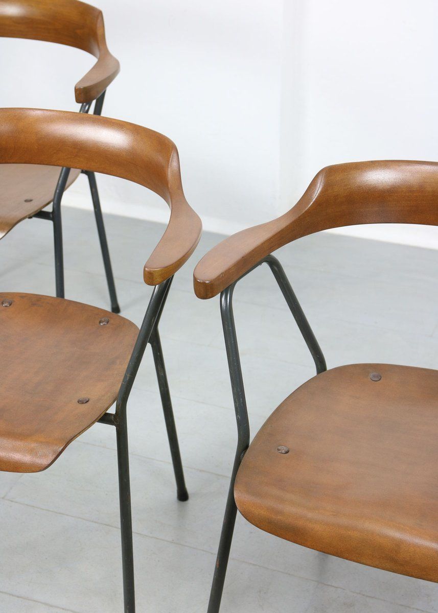 Vintage 4455 Dining Chairs By Niko Kralj For Stol Kamnik, 1970s, Set Of 4 photo furniture