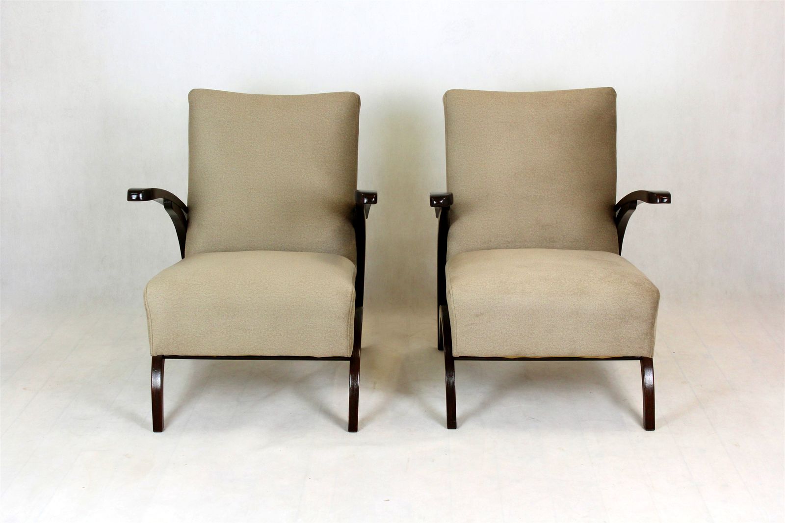 Armchairs By Jindřich Halabala, 1940s, Set Of 2 photo 3200.0