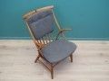 Beech Chair, Danish Design, 1960s, Designer: Illum Wikkelsø, Manufacture: Niels Eilersen photo vintage