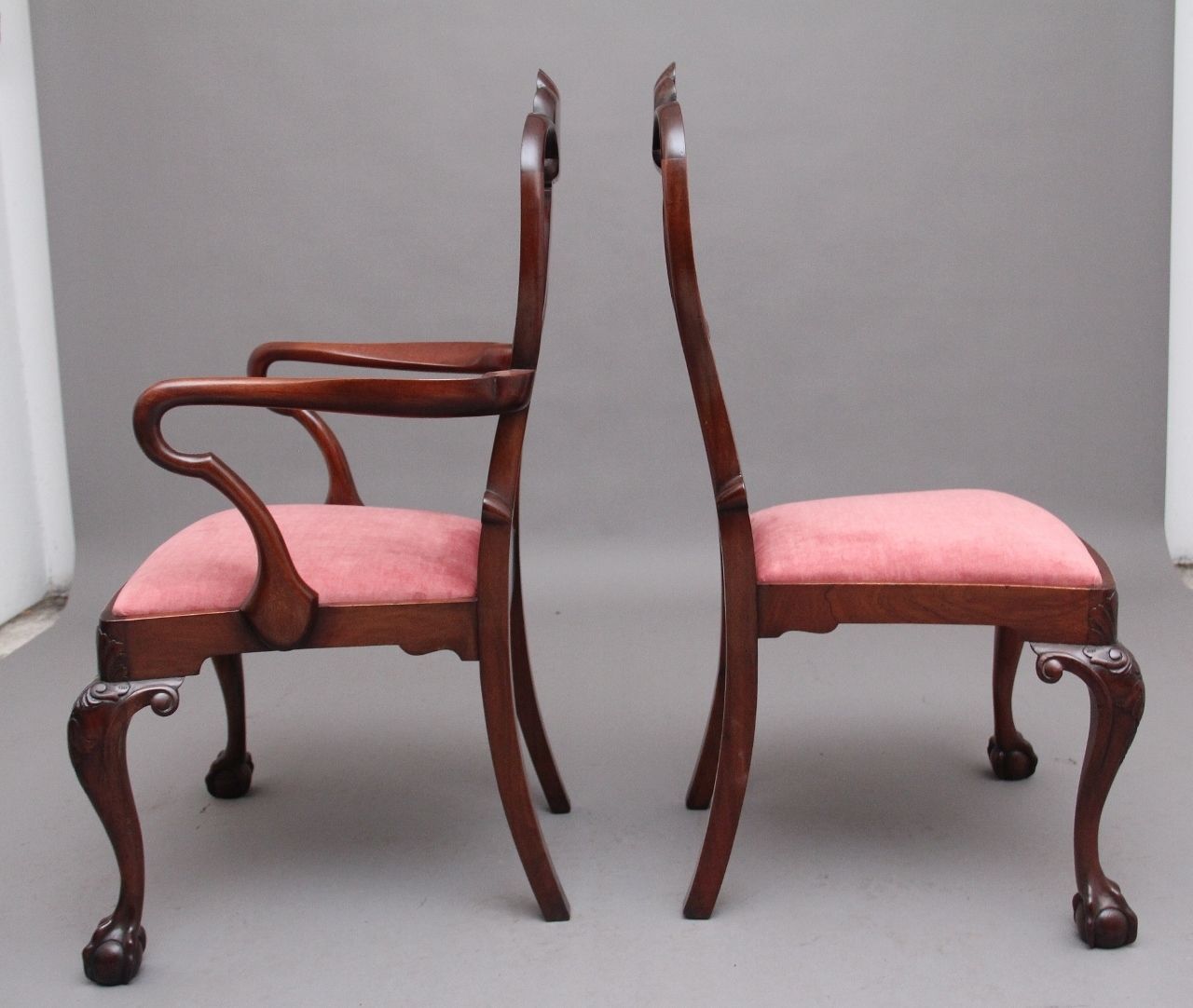 Set Of Eight 19th Century Mahogany Dining Chairs photo buy