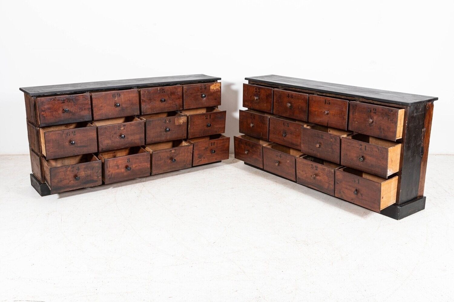 19thc French Printers Drawers photo furniture