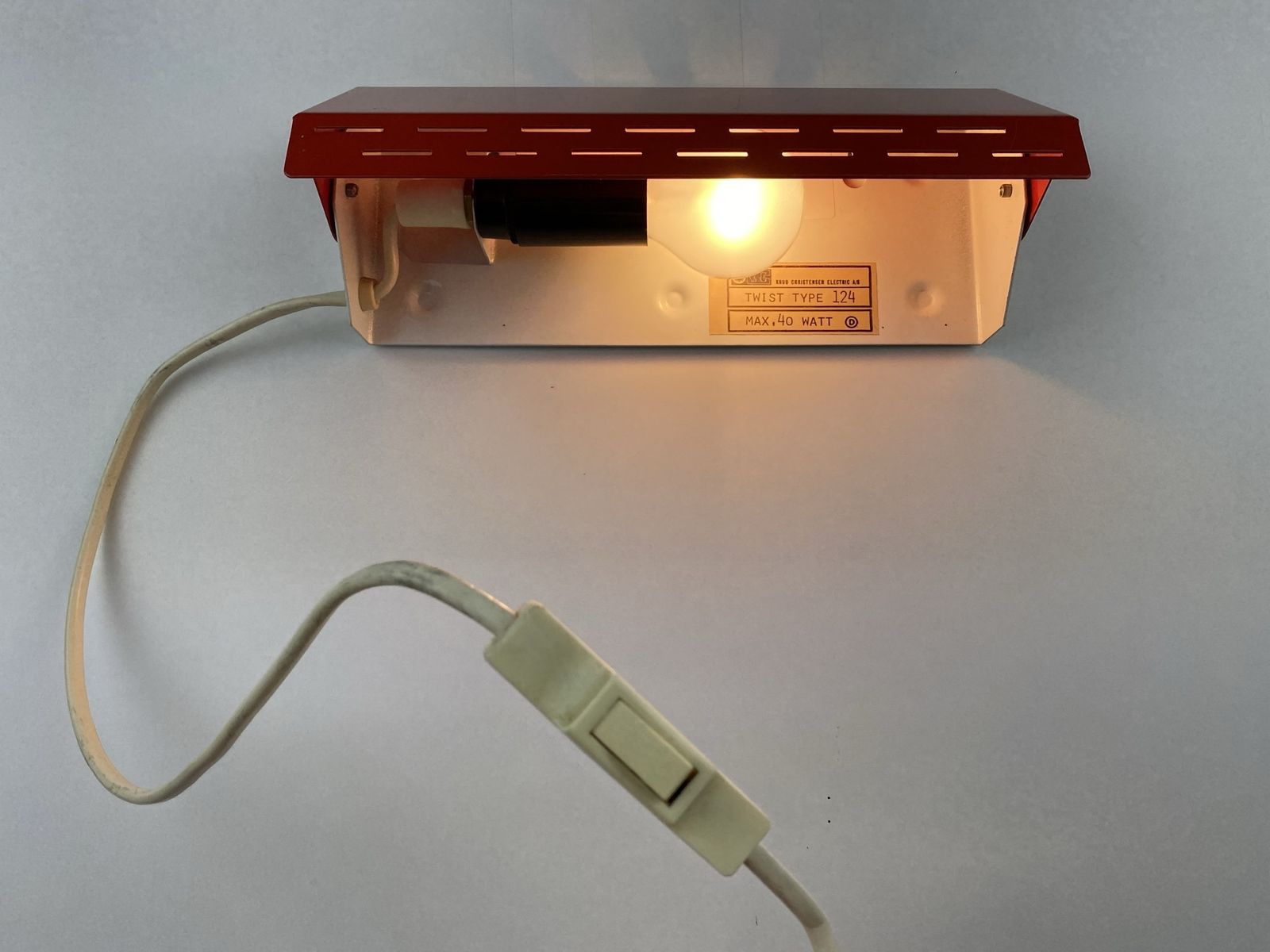 Retro Night Light Designer Knud Christensen photo buy
