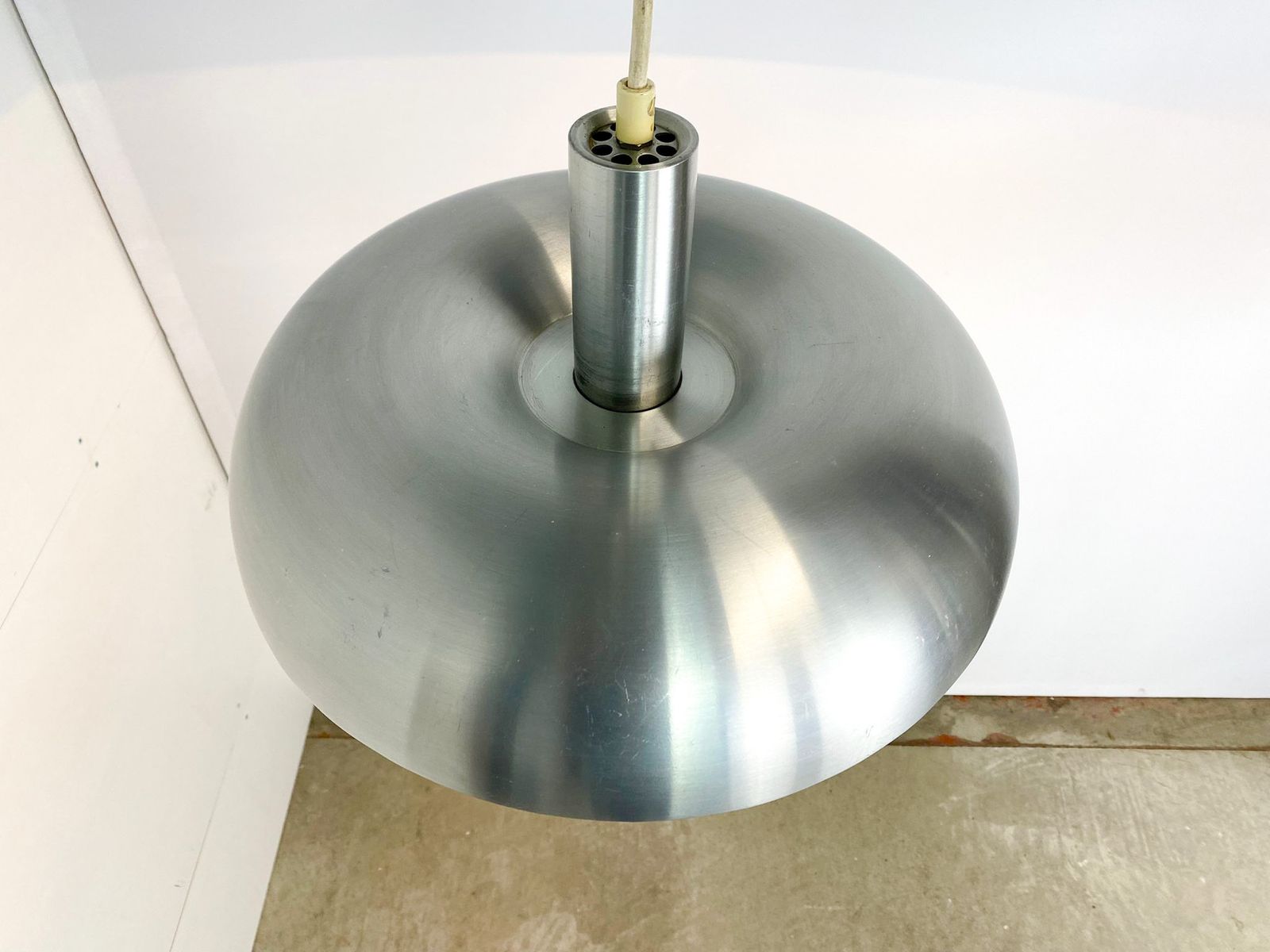 Set Van 2 Originele Raak Amsterdam Hanglampen Chrome photo for sale