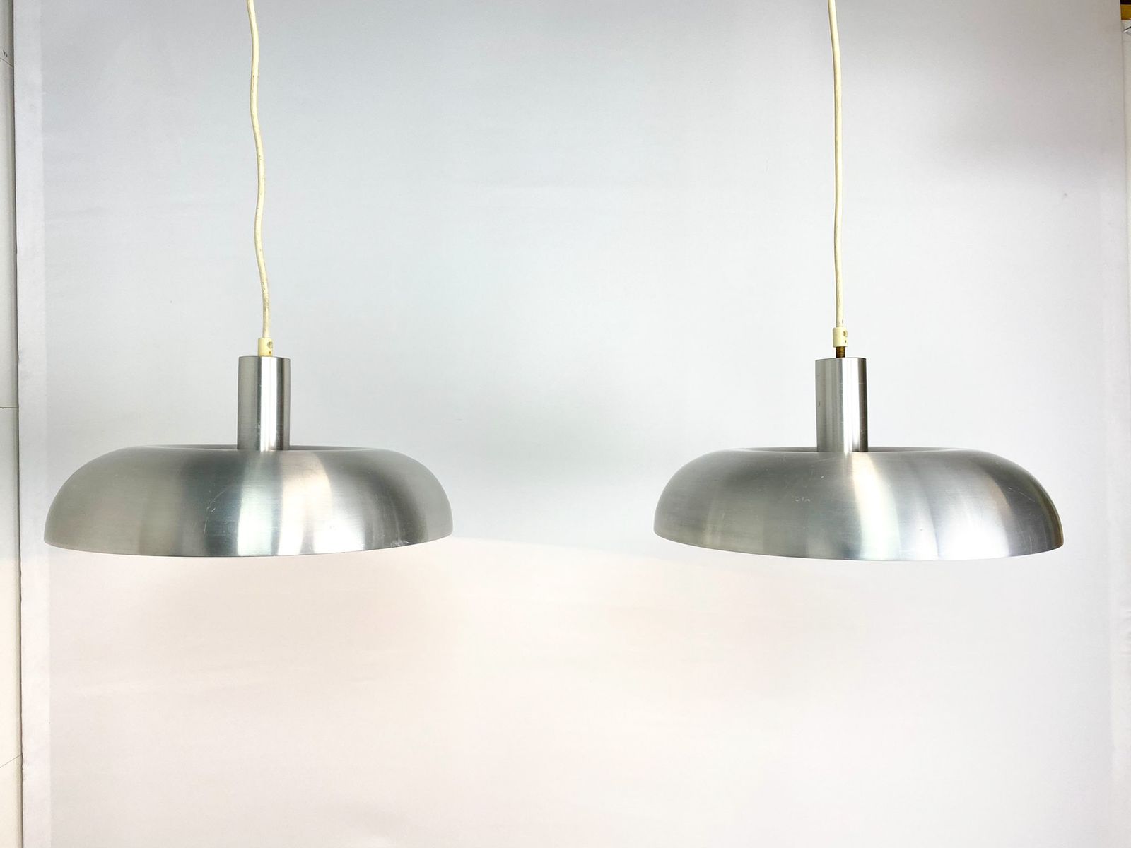 photo vinterior Set Van 2 Originele Raak Amsterdam Hanglampen Chrome