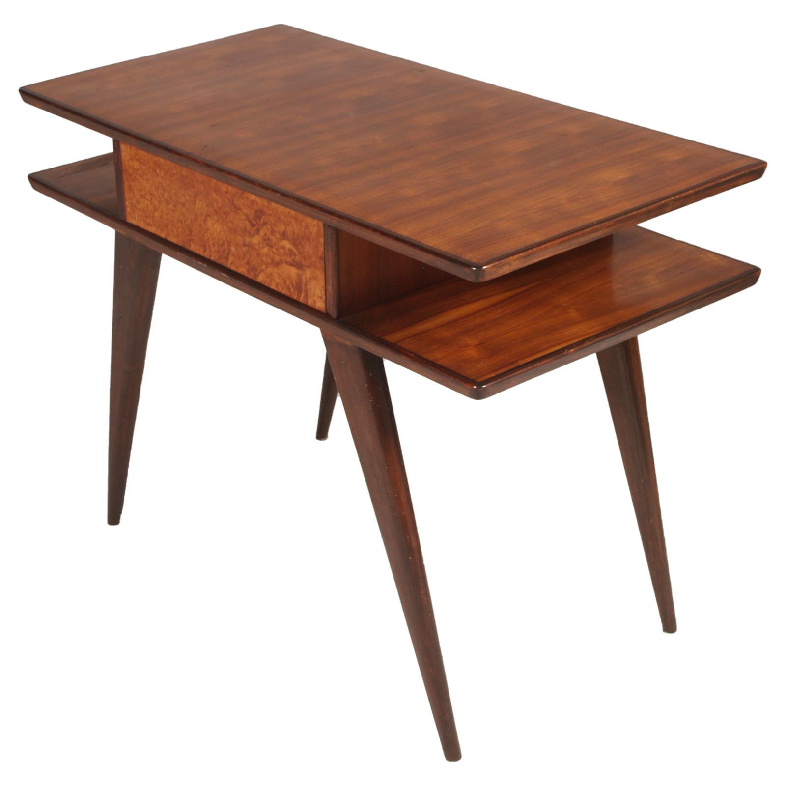 1940s Writing Desk By Ico Parisi For Brugnoli Mobili, Cantu, Wax Polished photo furniture