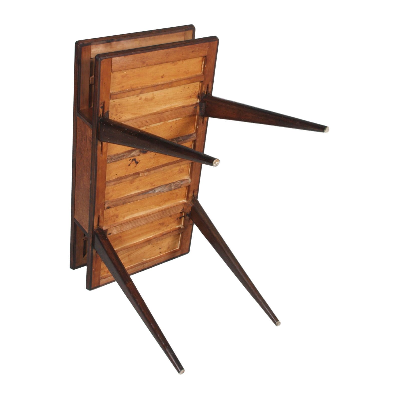 1940s Writing Desk By Ico Parisi For Brugnoli Mobili, Cantu, Wax Polished photo vintage