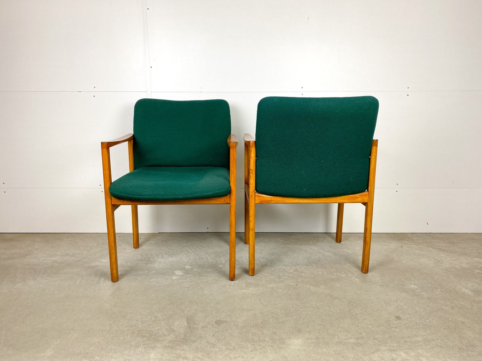Armchair By Grete Jalk With Green Upholstery photo Furniture