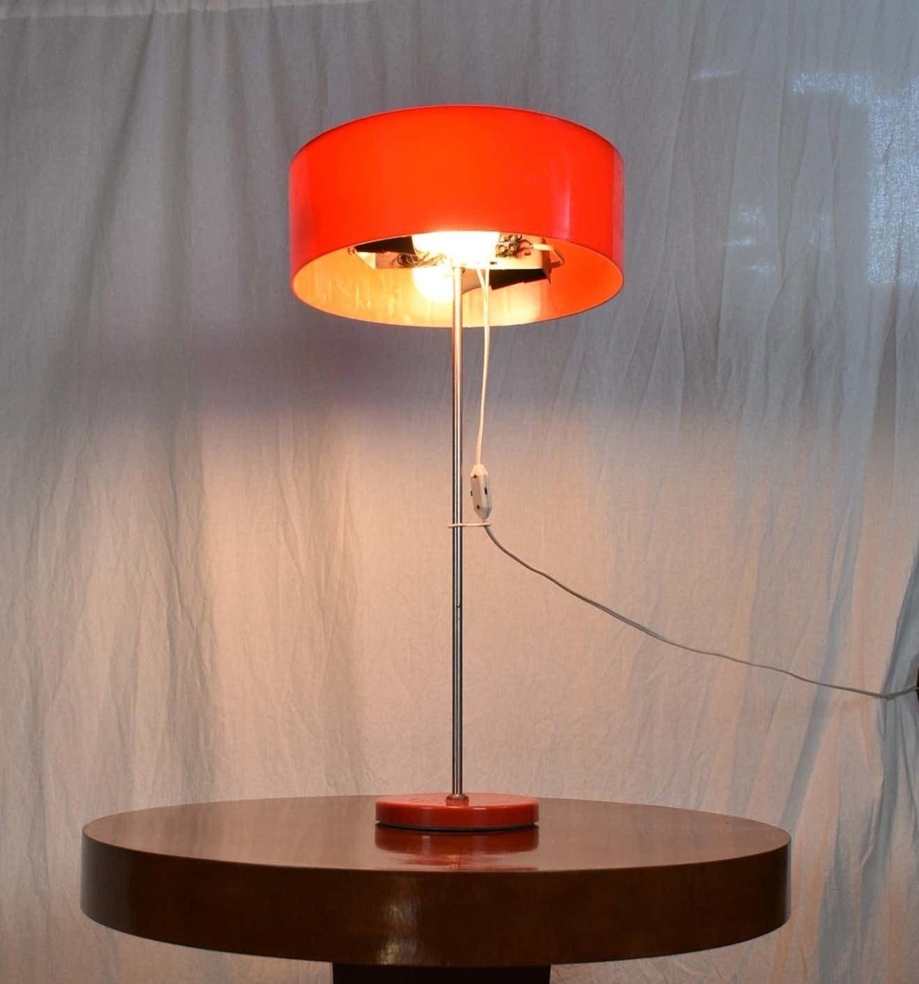 photo for sale Mid Century Space Age Table Lamp By Kamenicky Senov, Czechoslovakia, 1970's