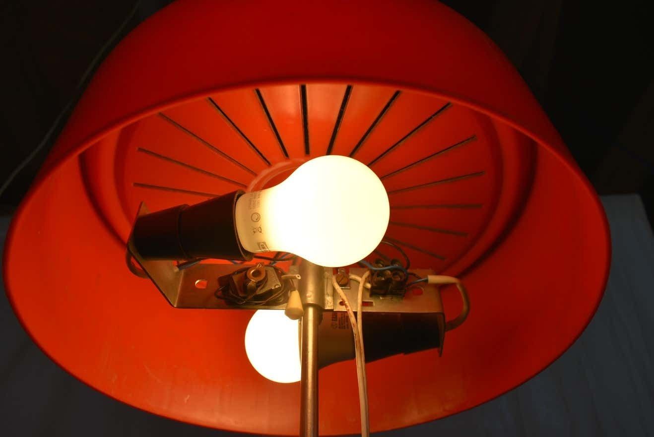 442.0 Mid Century Space Age Table Lamp By Kamenicky Senov, Czechoslovakia, 1970's photo