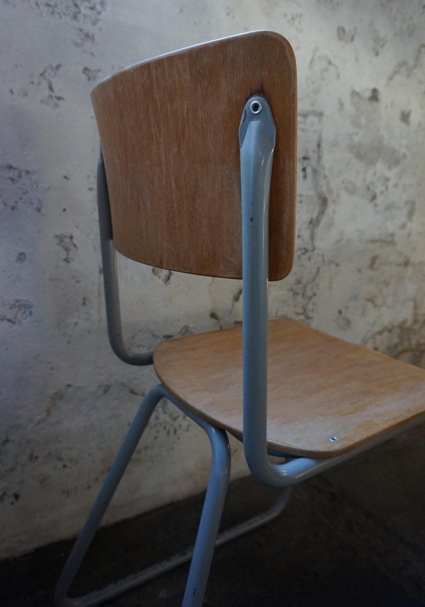 Industrial Chairs By Willem Hendrik Gispen For Gispen, 1950s, Set Of 2 photo 270.0