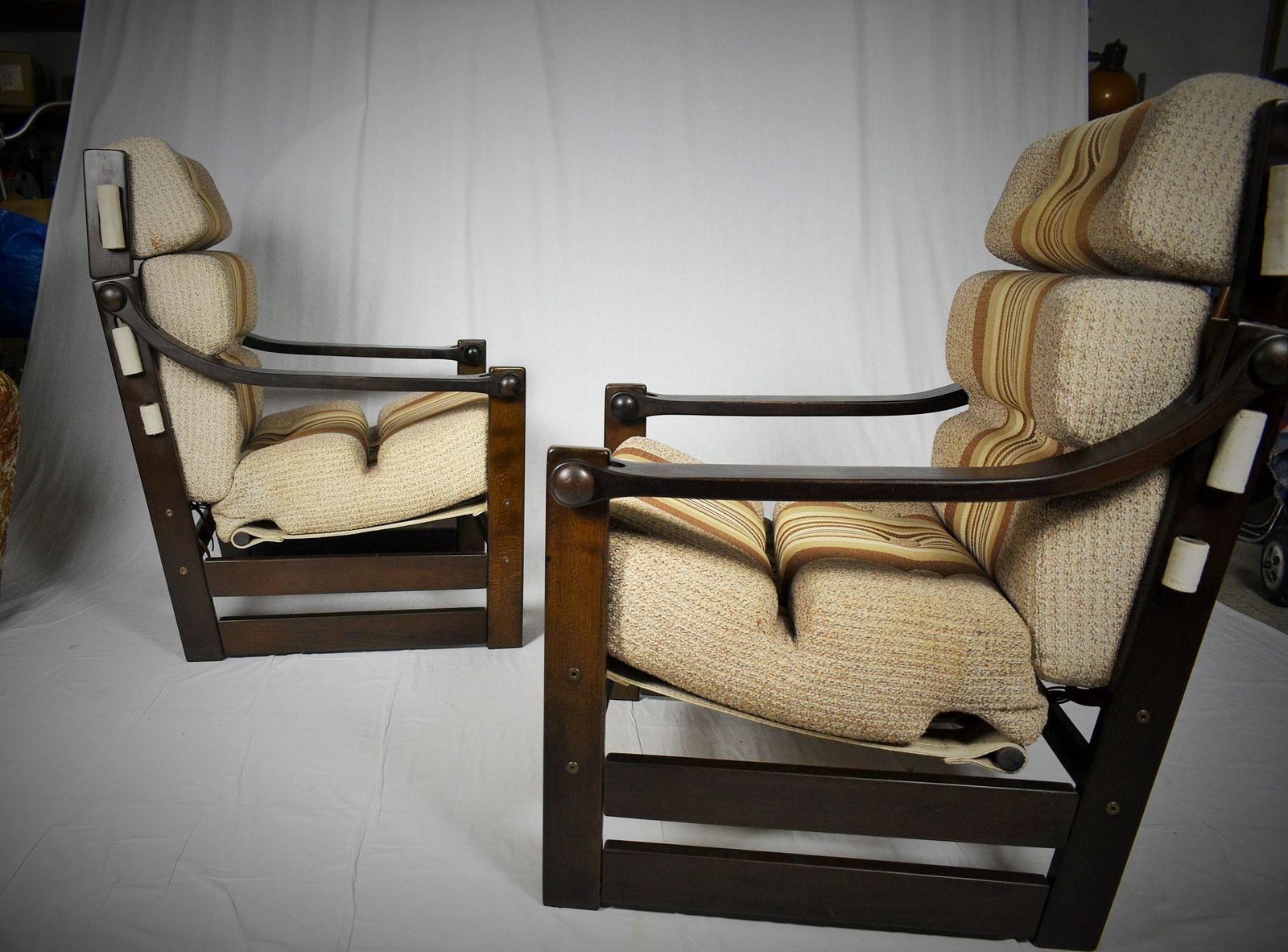 Pair Of Midcentury Armchairs  Scandinavian  1960s photo for sale