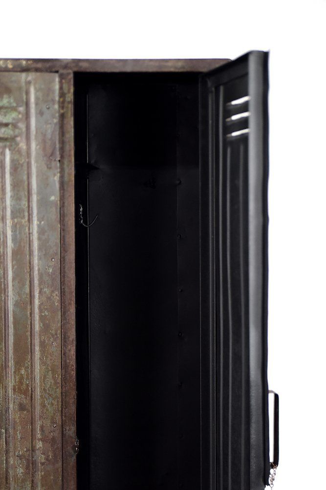 2970.0 Vintage Industrial Metal Factory Cabinet, 1950s photo