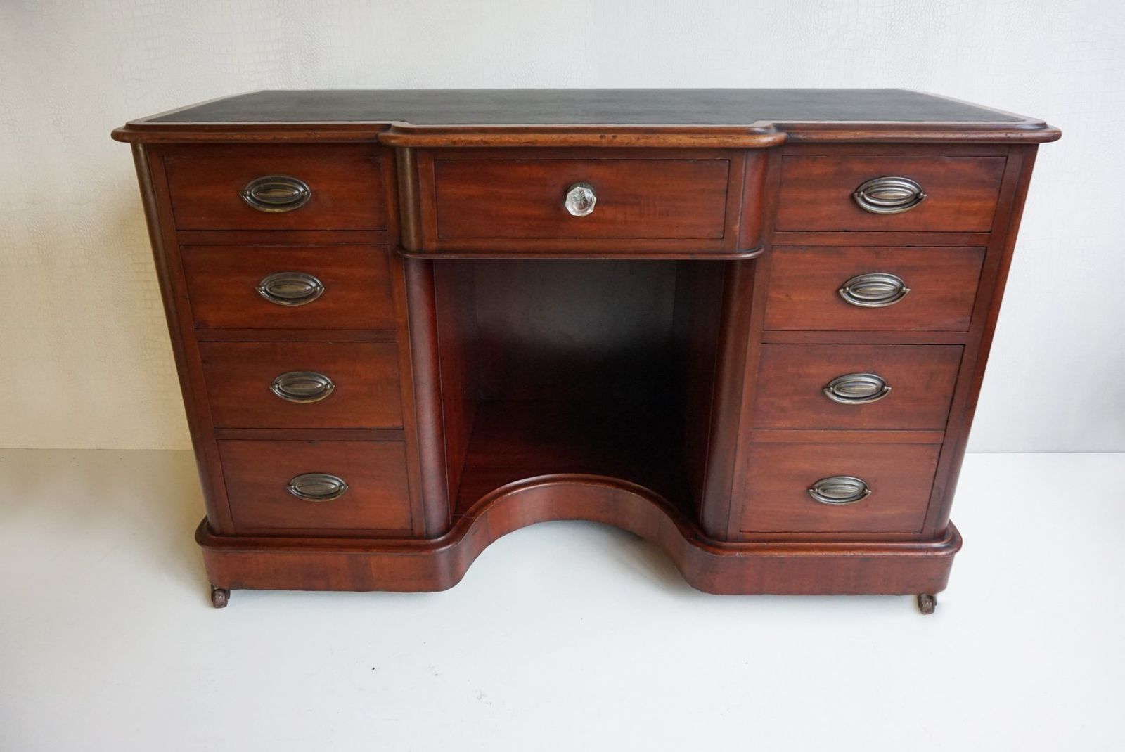 Antique Mahogany Desk Or Dressing Table