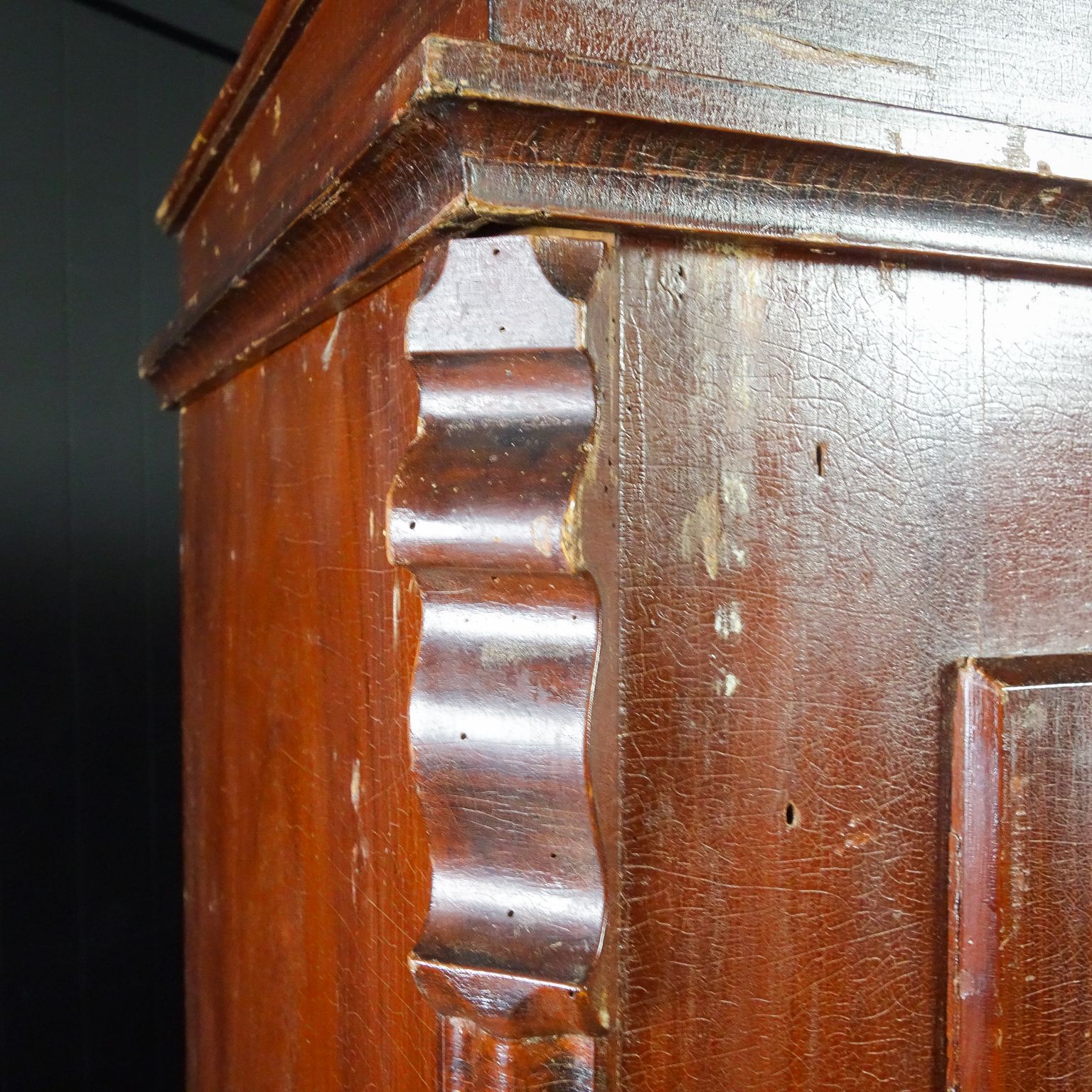photo vinterior Brocante Tweedeurskast – Patina – Begin 1900