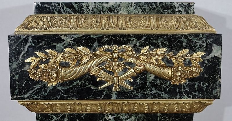 Marble Stand Sheath, Louis XVI Style – Late 19th Century photo vintage
