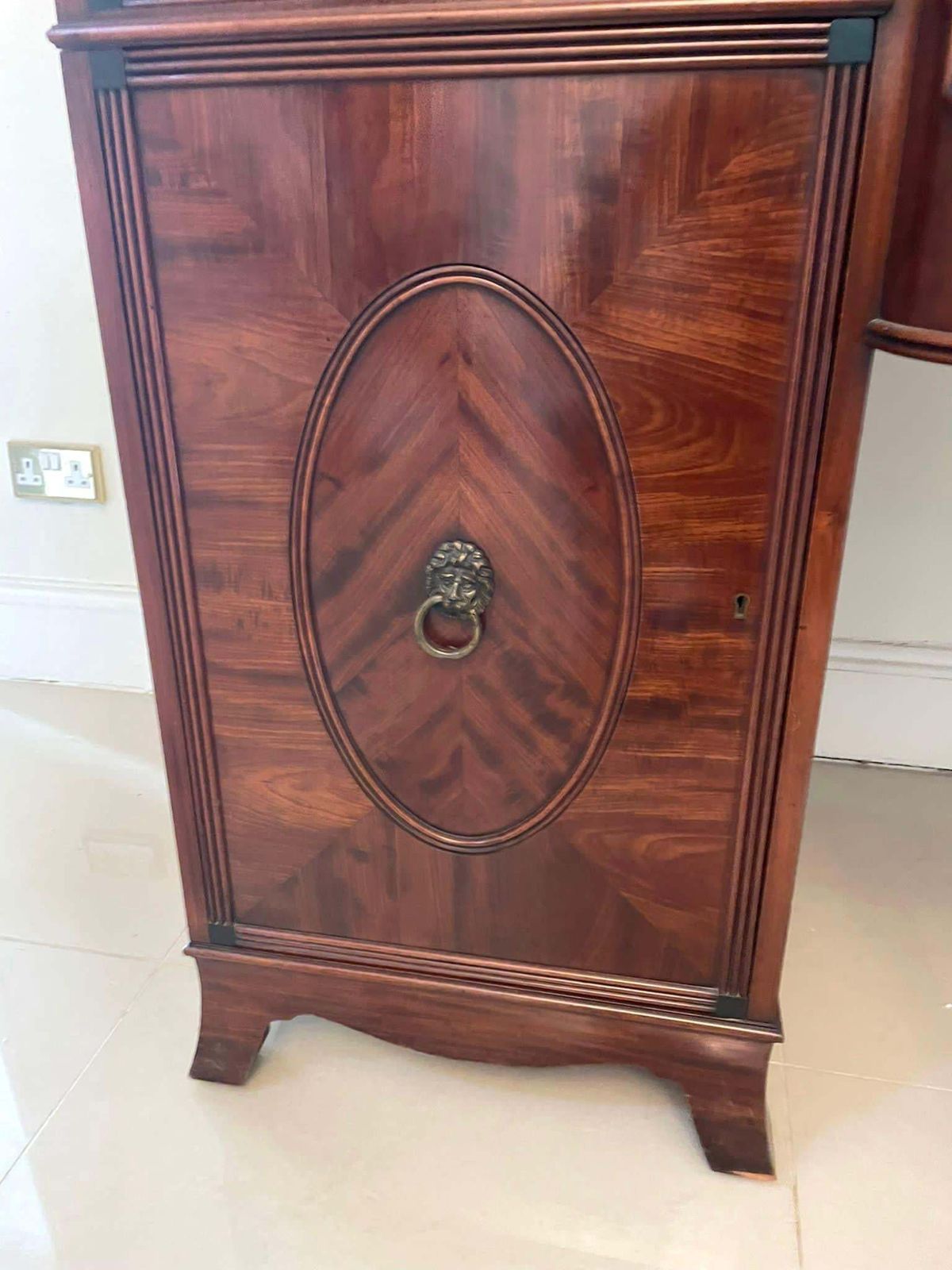 Furniture Outstanding Antique Edwardian Mahogany Sideboard By Goodall Of Manchester photo