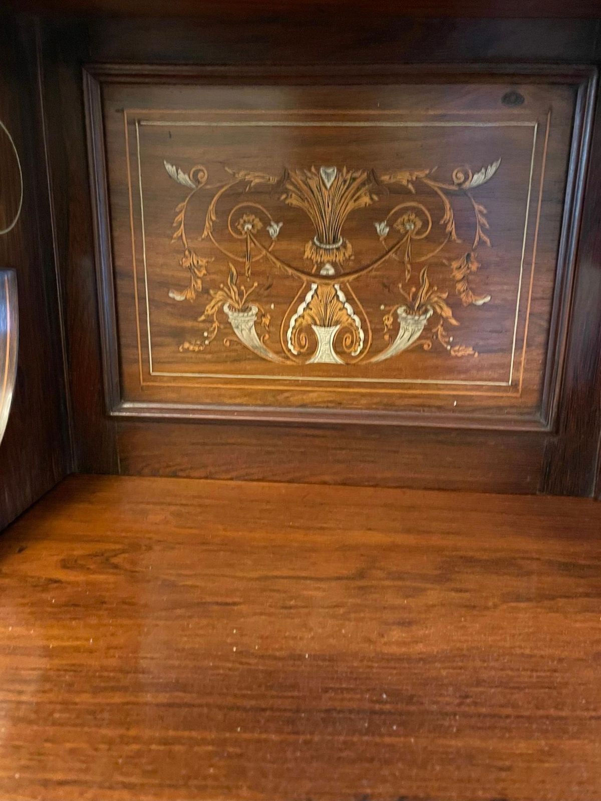 photo furniture Outstanding Quality Antique Victorian Rosewood Inlaid Side Cabinet