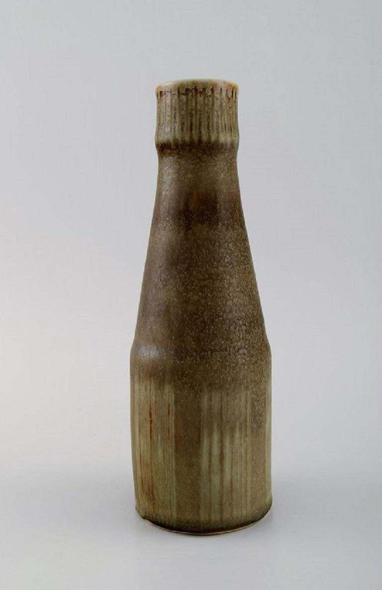 Carl Harry Stålhane For Rörstrand, Vase In Glazed Ceramics, 1960s photo furniture