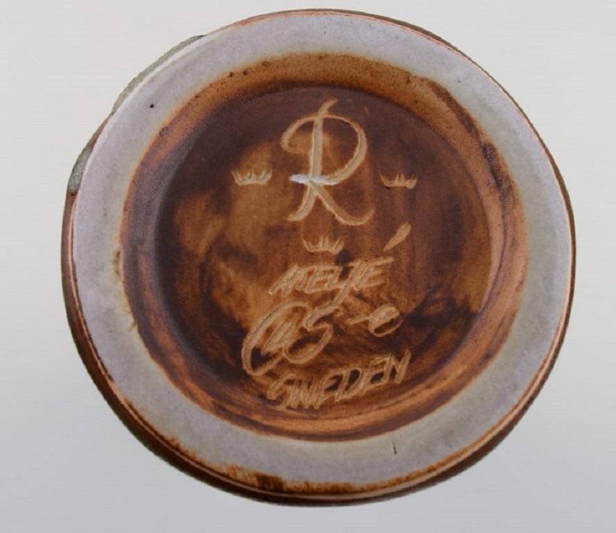 Carl Harry Stålhane For Rörstrand, Vase In Glazed Ceramics, 1960s photo vinterior