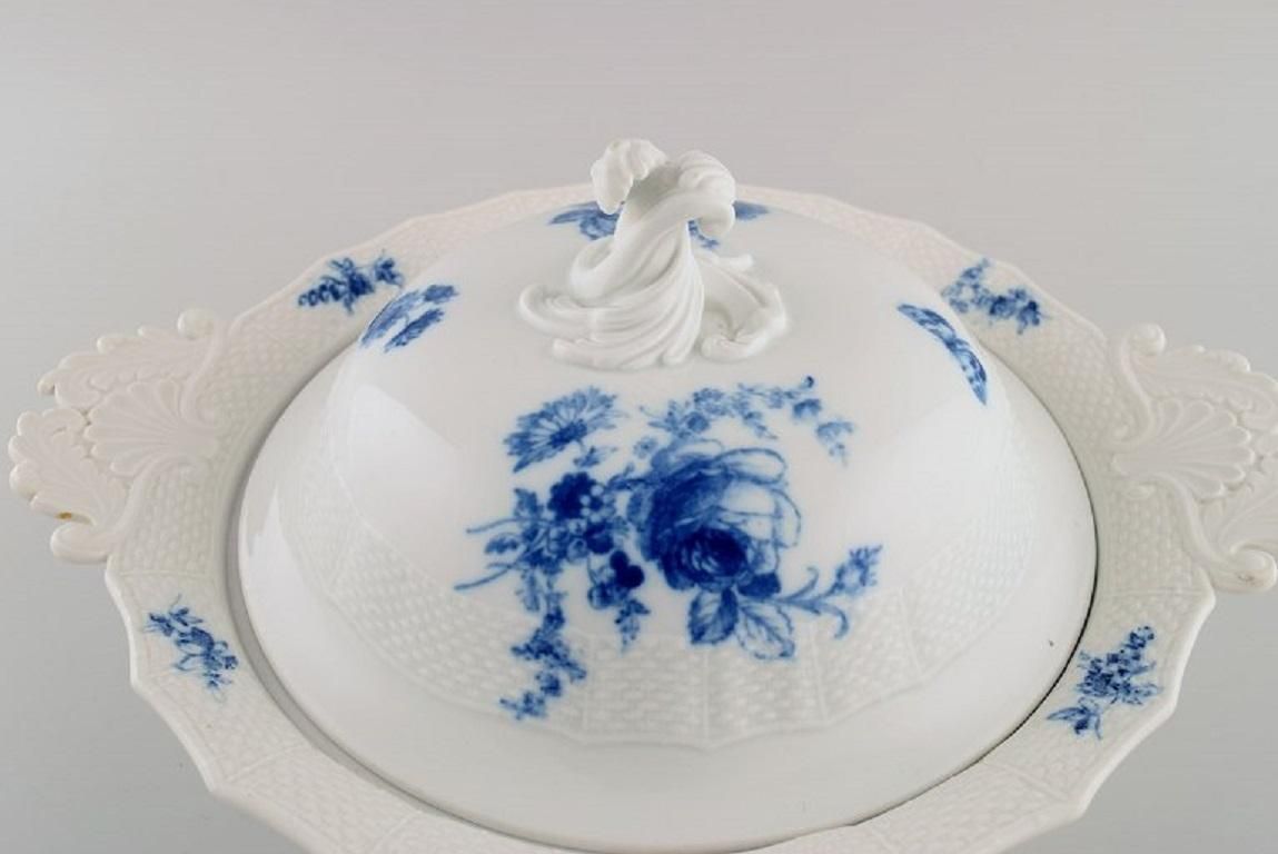 Antique Meissen Lidded Tureen With Handles In Hand Painted Porcelain photo Home Decor