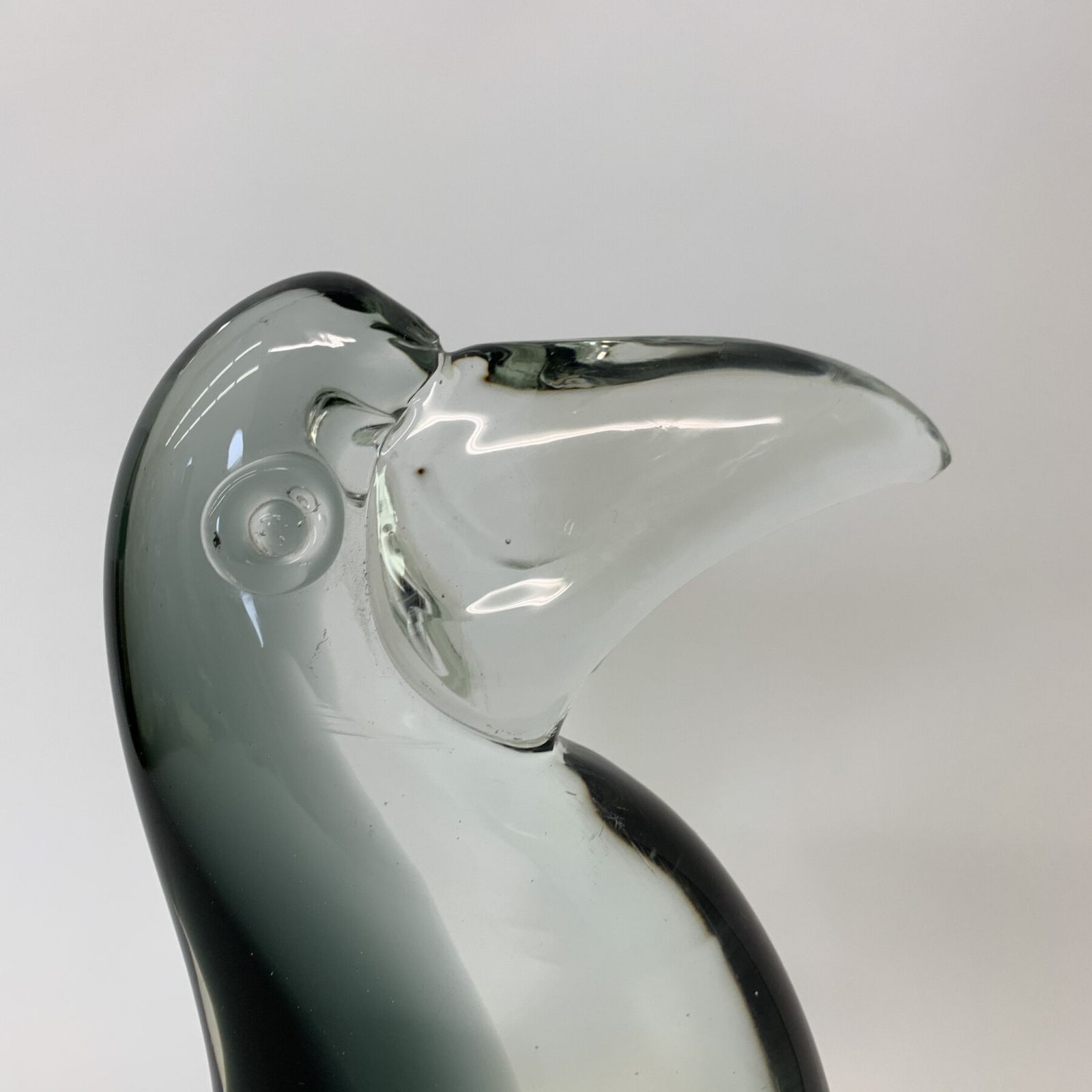 Mid Century Murano Glazen Toekan, Ca. Jaren 1970 photo vintage