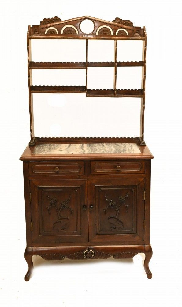 Antique Chinese Dresser Bookcase Hardwood Circa 1850 Cabinet photo furniture