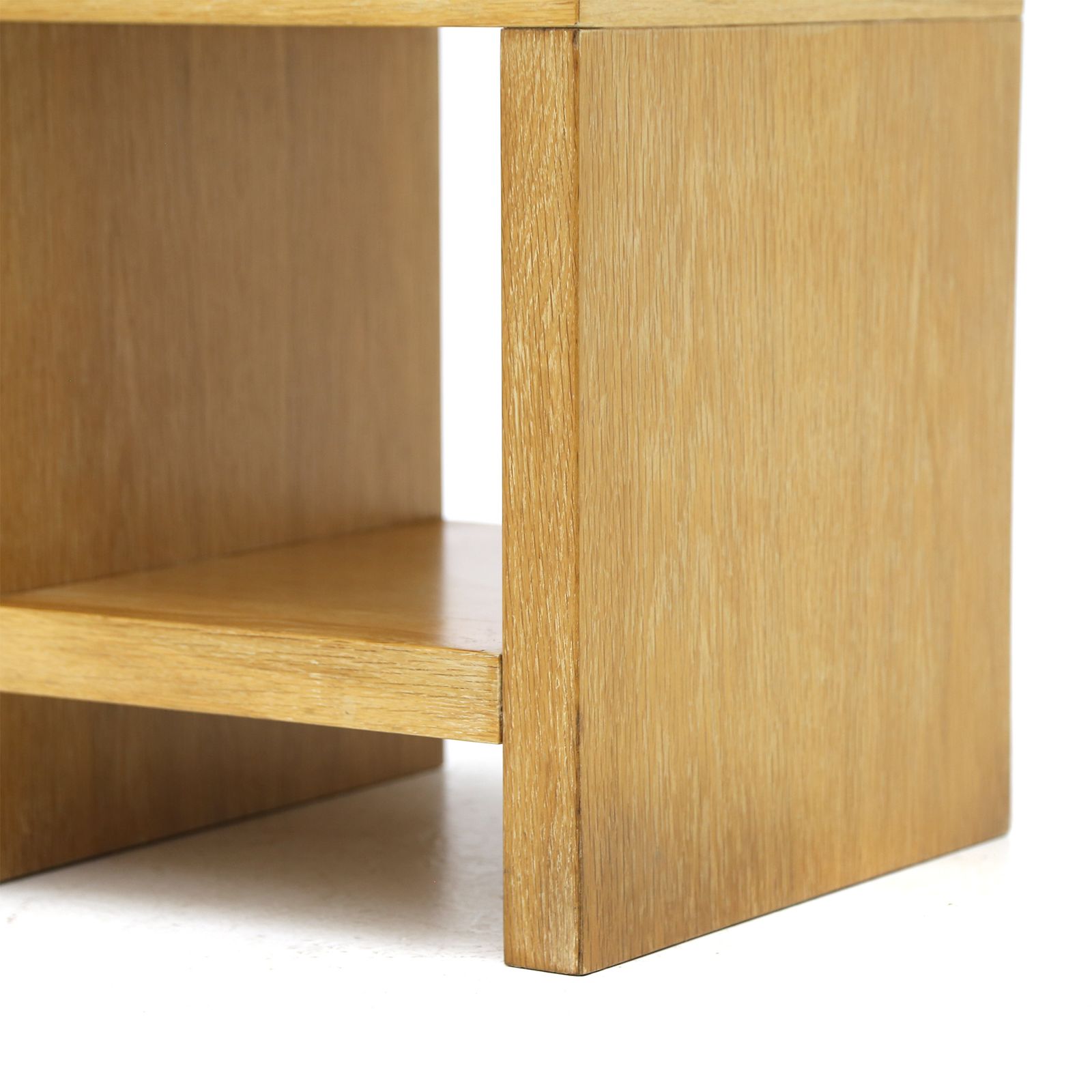 Wooden Bedside Table, 1970s, Vintage