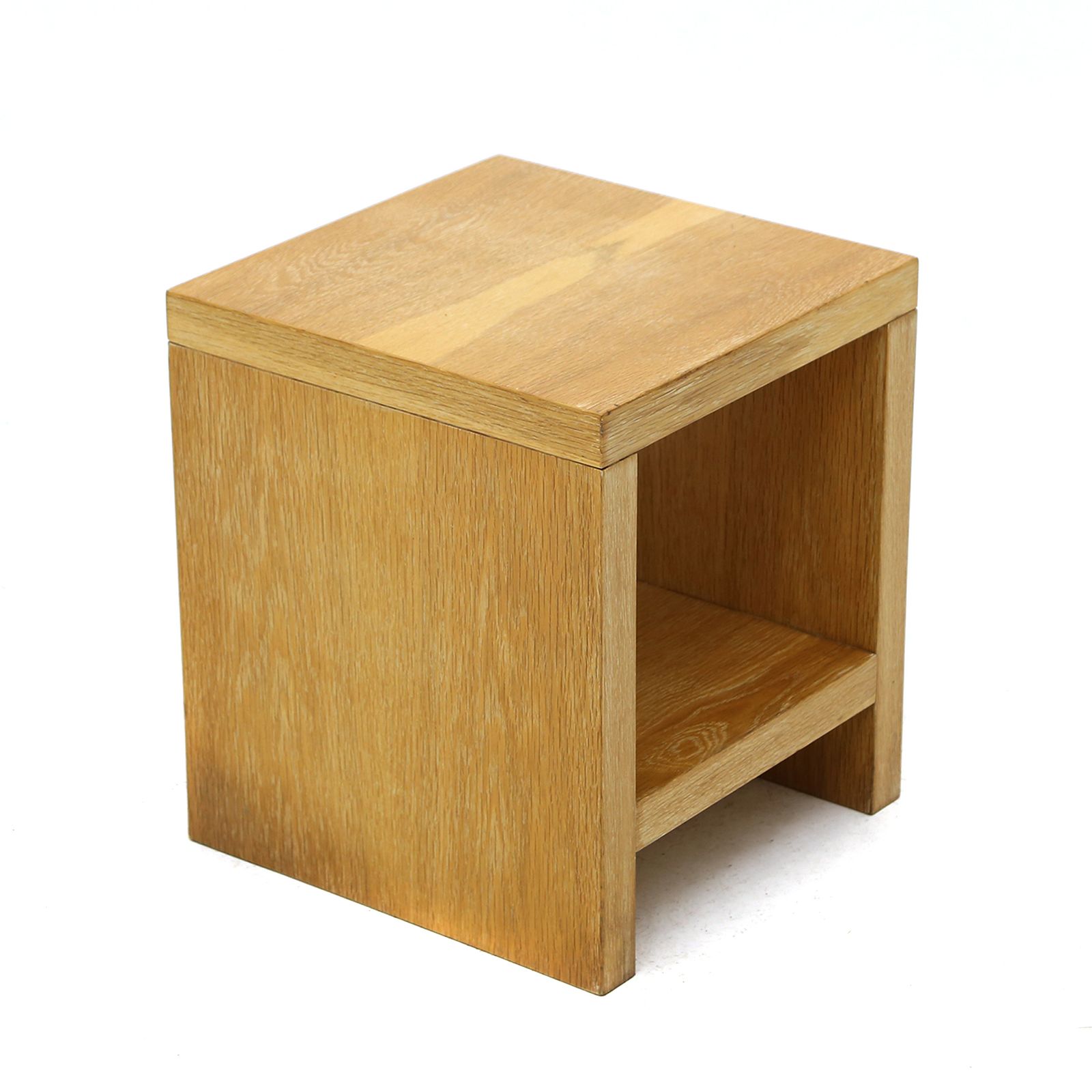 Wooden Bedside Table, 1970s, Vintage photo for sale