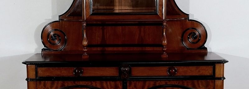 Mahogany  Vitrine,  Late 19th Century photo vintage